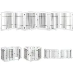 Unipaws Wire Dog Exercise Pen -Pawfect Care 352571 PT2. AC SS1800 V1645127495