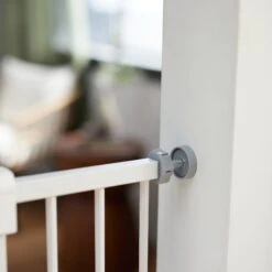 Frisco Wood & Metal Extra Tall Auto-close Dog Gate -Pawfect Care 353470 PT5. AC SS1800 V1657747285