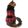 Frisco Mediumweight Plaid Faux Fur Dog & Cat Jacket -Pawfect Care 353847 MAIN. AC SS1800 V1661262255