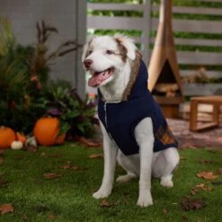 Frisco Mid-Heavyweight Plaid Fleece Lined Dog & Cat Coat -Pawfect Care 353885 PT7. AC SS1800 V1660749836