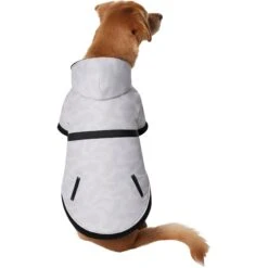 Frisco Mid-Heavyweight White Camouflage Dog & Cat Parka -Pawfect Care 353949 PT2. AC SS1800 V1659010334