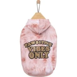 Frisco Pawsitive Vibes Only Dog & Cat Hoodie -Pawfect Care 353957 PT4. AC SS1800 V1659725939
