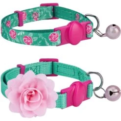 Blueberry Pet The Power Of All In One Stunning Plum Adjustable Breakaway Cat Collar With Bell, 2 Count -Pawfect Care 354270 PT3. AC SS1800 V1639505203