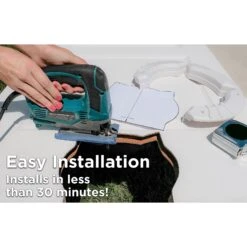 Purrfect Portal Interior Cat Door, X-Large -Pawfect Care 355130 PT5. AC SS1800 V1642459616