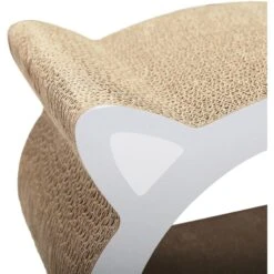 Coziwow By Jaxpety Cat-Head Shaped Scratcher Board Cat Toy With Catnip -Pawfect Care 355882 PT4. AC SS1800 V1675182553