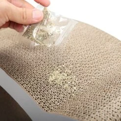 Coziwow By Jaxpety Cat-Head Shaped Scratcher Board Cat Toy With Catnip -Pawfect Care 355882 PT5. AC SS1800 V1675179939