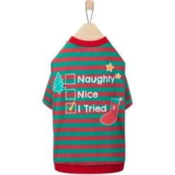 Frisco Naughty, Nice, I Tried Dog & Cat T-Shirt -Pawfect Care 358301 PT4. AC SS1800 V1660758716