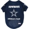 Pets First NFL Dog & Cat Raglan Jersey, Dallas Cowboys -Pawfect Care 361168 MAIN. AC SS1800 V1642804316