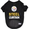 Pets First NFL Dog & Cat Raglan Jersey, Pittsburgh Steelers -Pawfect Care 361182 MAIN. AC SS1800 V1675806891