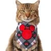 Disney Mickey Mouse Plaid Dog & Cat Bandana -Pawfect Care 361487 MAIN. AC SS1800 V1660703929
