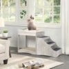 Unipaws Decorative Bunk Cat Bed With Ladder, Weathered Grey -Pawfect Care 361894 MAIN. AC SS1800 V1675693829