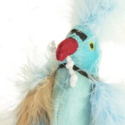 Petlinks Blue Beauty Lush Plush Catnip & Silvervine Bird & Feather Cat Toy, Blue, Small -Pawfect Care 362890 PT2. AC SS1800 V1642633597