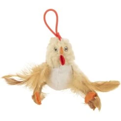 Petlinks Flying Chicken Electronic Sound Launcher Cat Toy, Natural, Medium -Pawfect Care 362902 PT5. AC SS1800 V1642641139