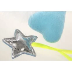 SmartyKat Twinkle Time Cloud & Star Electronic Light Toy & Plush Cat Toy, Small, 2 Count -Pawfect Care 362930 PT2. AC SS1800 V1693937540