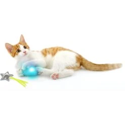 SmartyKat Twinkle Time Cloud & Star Electronic Light Toy & Plush Cat Toy, Small, 2 Count -Pawfect Care 362930 PT4. AC SS1800 V1693926804