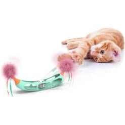 SmartyKat Track Tipper Suction Cup Ball Track Cat Toy, Large -Pawfect Care 362934 PT4. AC SS1800 V1642640518