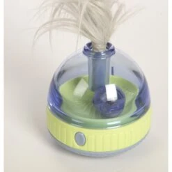 SmartyKat Silly Spinner Electronic Motion & Light Cat Toy, Blue, Large -Pawfect Care 362940 PT2. AC SS1800 V1642639025