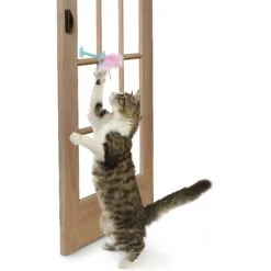 SmartyKat Window Wobbler 2 In 1 Suction Cup Window & Floor Cat Toy, Turquoise, Medium -Pawfect Care 362948 PT3. AC SS1800 V1642633600