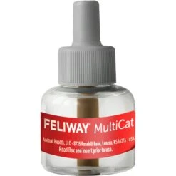 Feliway MultiCat Calming Diffuser Refill For Cats, 30 Day & World's Best Multi-Cat Unscented Clumping Corn Cat Litter -Pawfect Care 365464 PT2. AC SS1800 V1686575402