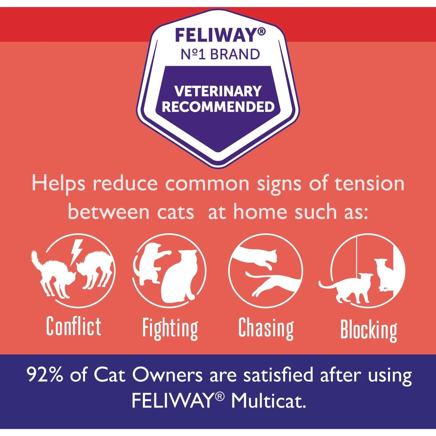 Feliway MultiCat Calming Diffuser Refill For Cats, 30 Day & Arm & Hammer Litter Clump & Seal Multi-Cat Scented Clumping Clay Cat Litter 5 Feliway MultiCat Calming Diffuser Refill For Cats, 30 Day & Arm & Hammer Litter Clump & Seal Multi-Cat Scented Clumping Clay Cat Litter - Image 3