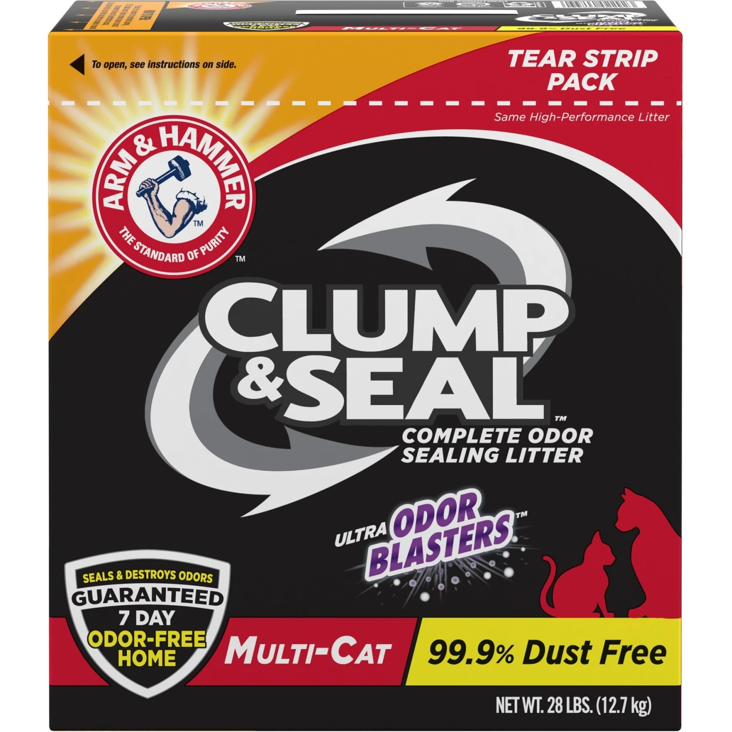 Feliway MultiCat Calming Diffuser Refill For Cats, 30 Day & Arm & Hammer Litter Clump & Seal Multi-Cat Scented Clumping Clay Cat Litter 8 Feliway MultiCat Calming Diffuser Refill For Cats, 30 Day & Arm & Hammer Litter Clump & Seal Multi-Cat Scented Clumping Clay Cat Litter - Image 6