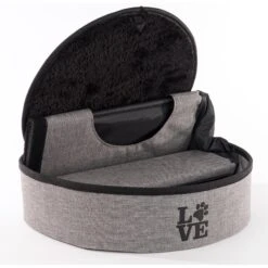 Precious Tails Home Base Circular 2-Tier Collapsible Cat Cave -Pawfect Care 366629 PT5. AC SS1800 V1646089315