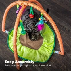 Catstages Jungle Mat Cat Activity Play Mat Cat Toy With Catnip 13 Catstages Jungle Mat Cat Activity Play Mat Cat Toy With Catnip -Pawfect Care 367950 PT5. AC SS1800 V1644527630