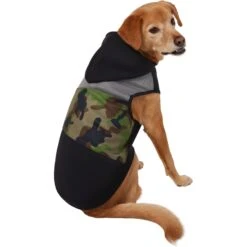 Frisco Army Camo Dog & Cat Hoodie -Pawfect Care 368774 PT4. AC SS1800 V1669101578