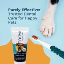 RADIUS Lush & Plush Dog & Cat Toothbrush -Pawfect Care 369006 PT3. AC SS1800 V1700155318