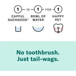 SUCHGOOD Advanced Water Additive Cat & Dog Breath Freshner, 16-oz Bottle -Pawfect Care 369065 PT4. AC SS1800 V1658203719