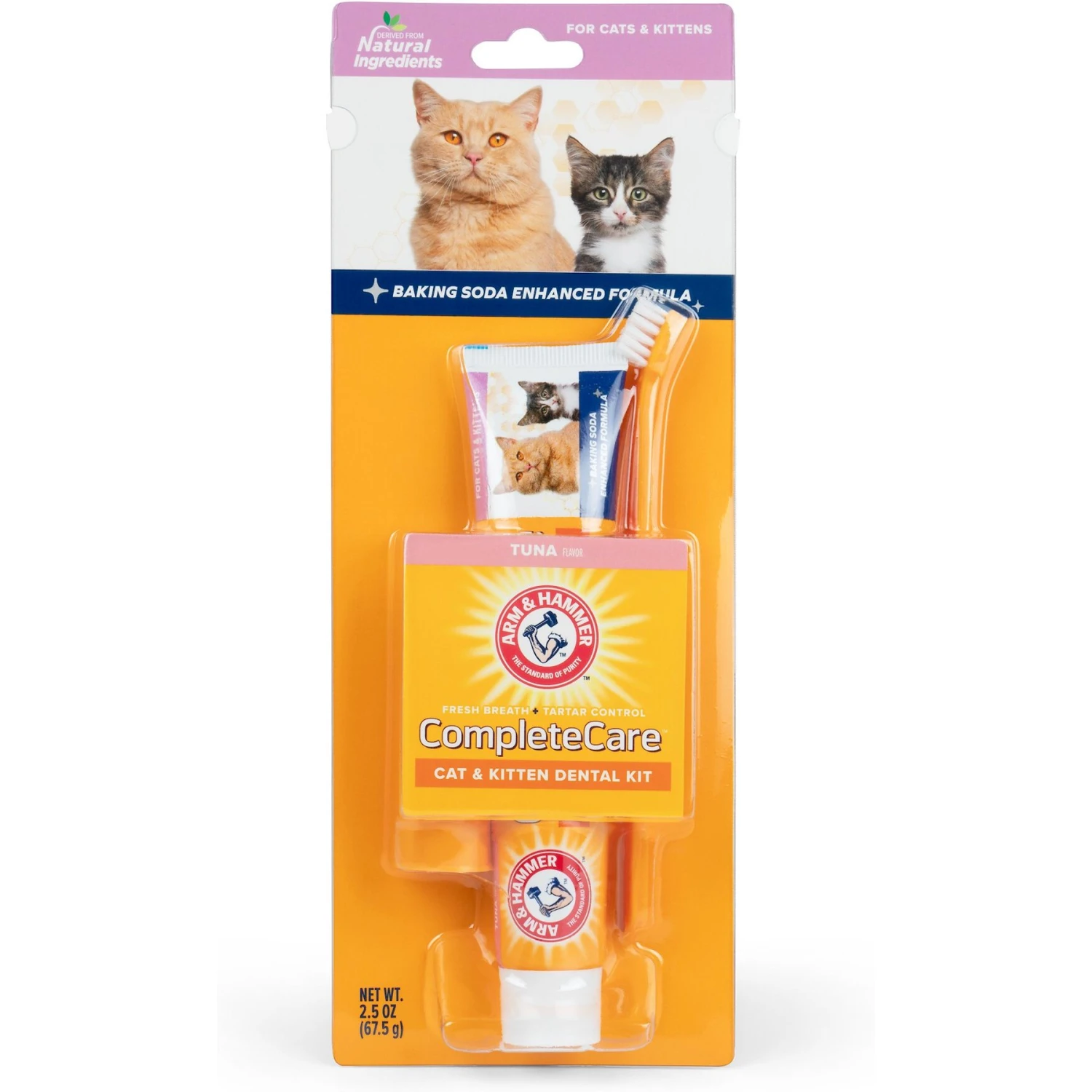 ARM & HAMMER PRODUCTS Complete Care Tuna Flavored Cat Dental Kit 3 ARM & HAMMER PRODUCTS Complete Care Tuna Flavored Cat Dental Kit