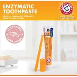 ARM & HAMMER PRODUCTS Complete Care Tuna Flavored Cat Dental Kit 12 ARM & HAMMER PRODUCTS Complete Care Tuna Flavored Cat Dental Kit -Pawfect Care 369999 PT3. AC SS1800 V1646248008