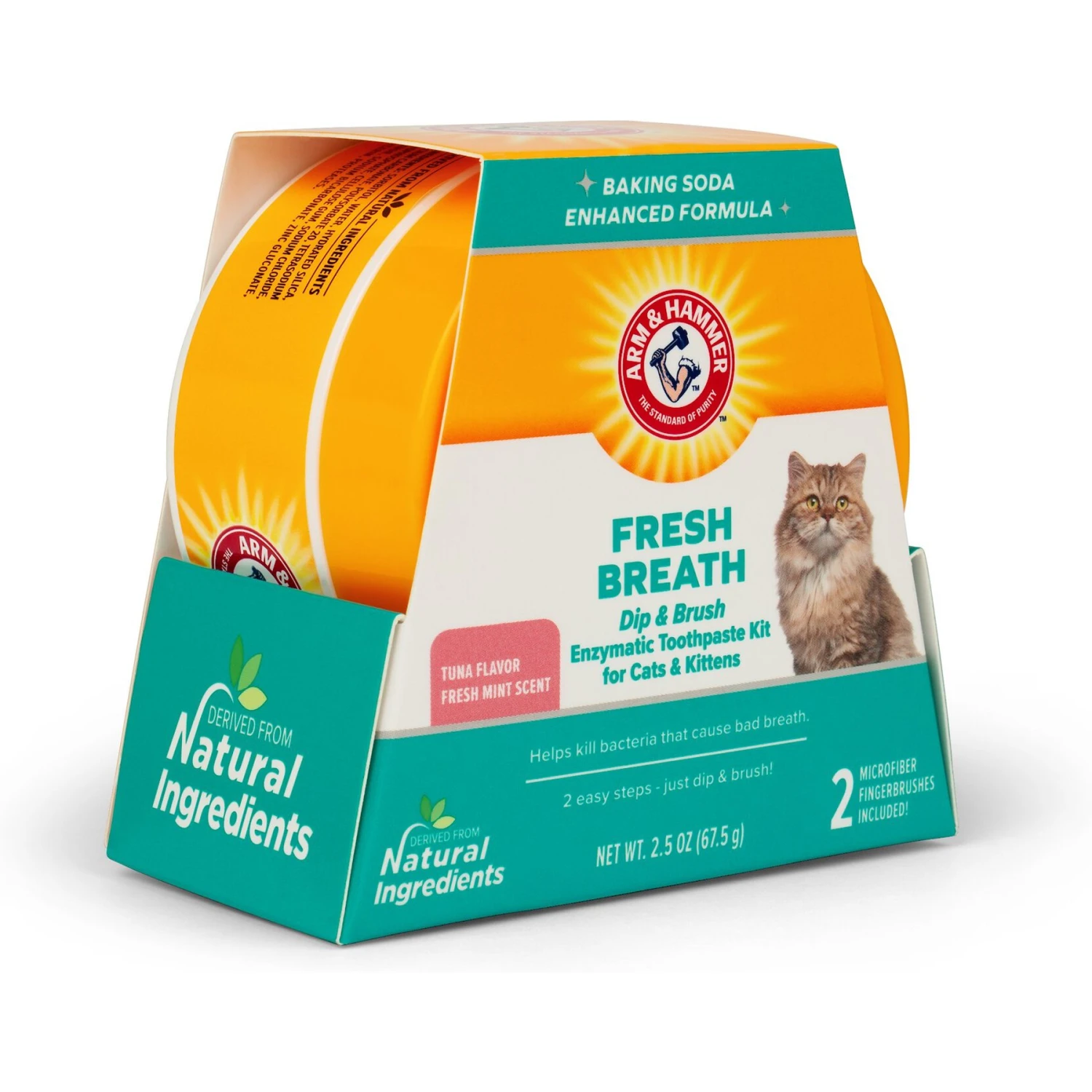 ARM & HAMMER PRODUCTS Fresh Breath Cat Dental Kit 3 ARM & HAMMER PRODUCTS Fresh Breath Cat Dental Kit