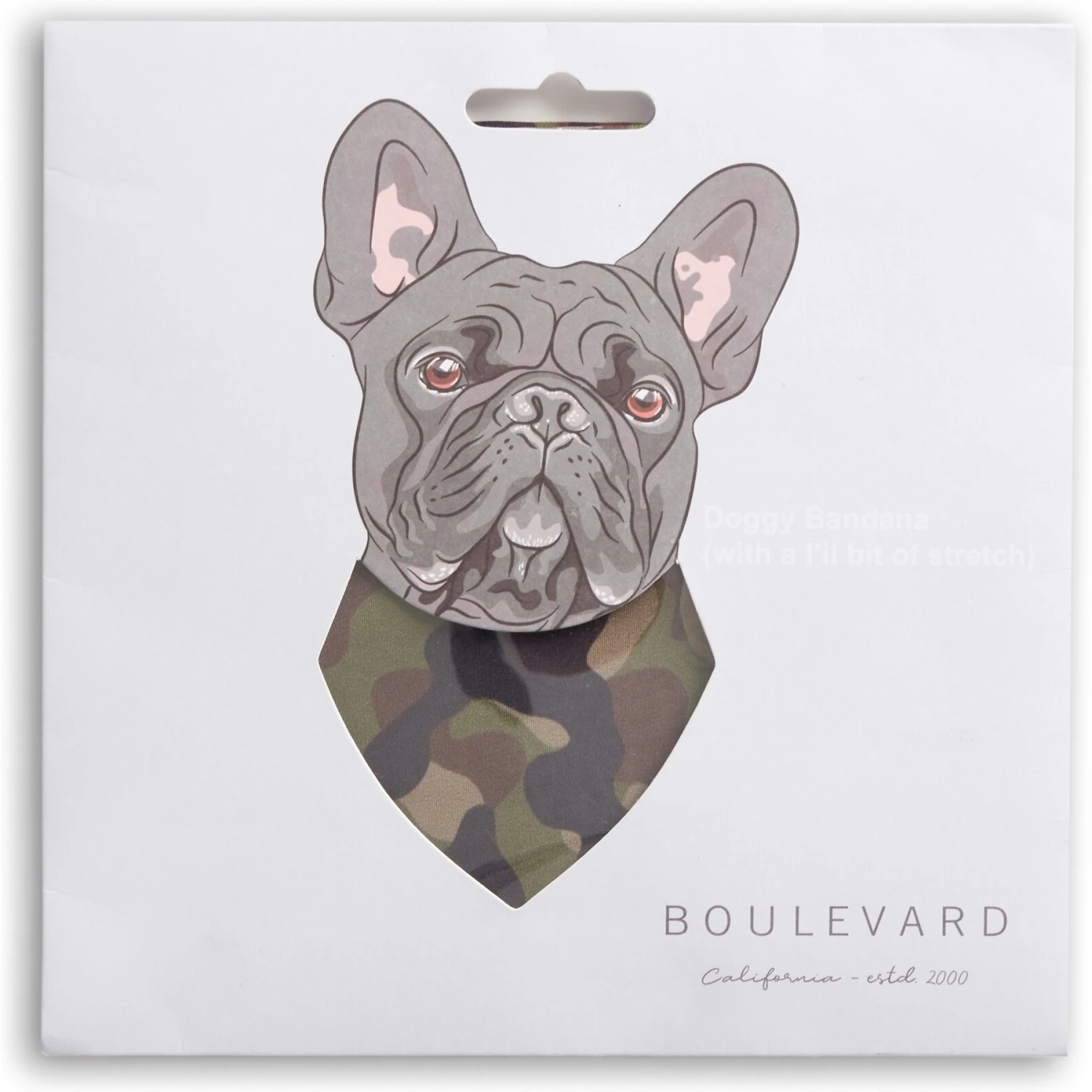 Boulevard Personalized Remy Camo Dog Bandana 5 Boulevard Personalized Remy Camo Dog Bandana - Image 3