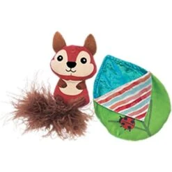 KONG Pull-A-Partz Tuck 2 In 1 Catnip Cat Toy -Pawfect Care 370843 PT4. AC SS1800 V1647384988
