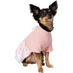 Frisco Tulle Hearts Dog & Cat Dress -Pawfect Care 371070 PT3. AC SS1800 V1700690603