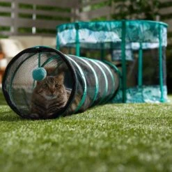 Frisco Mesh Outdoor Extra Wide Pop-up Cat Playpen & Tunnel -Pawfect Care 371212 PT6. AC SS1800 V1663094505