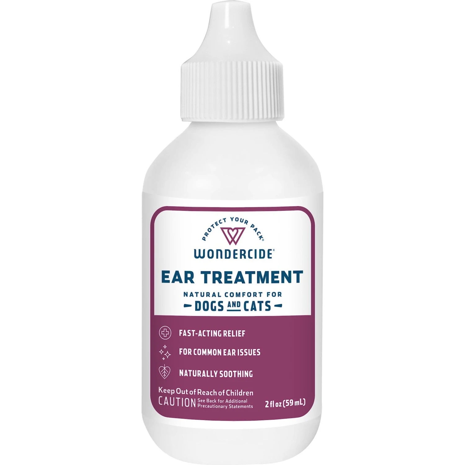 Wondercide Dog & Cat Ear Treatment, 2-oz Bottle 3 Wondercide Dog & Cat Ear Treatment, 2-oz Bottle