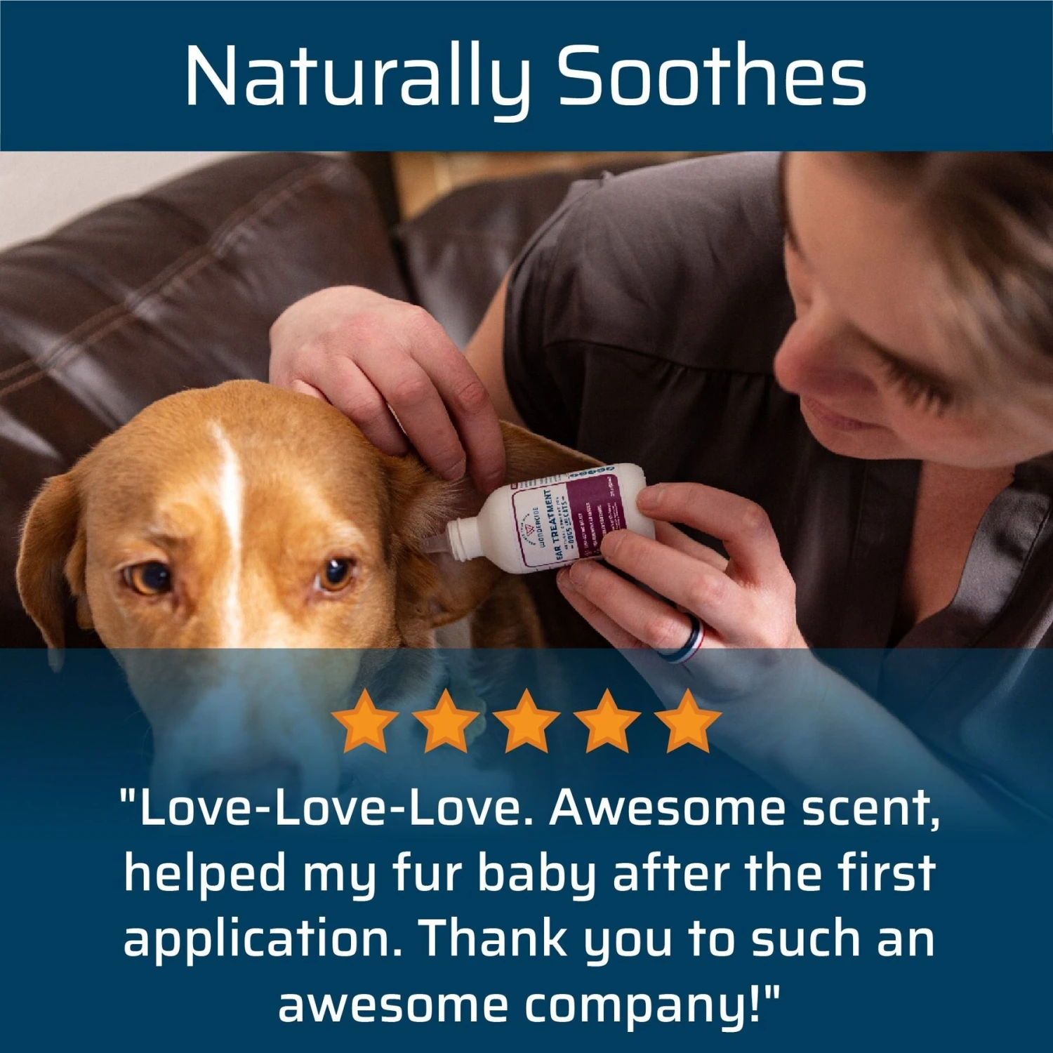 Wondercide Dog & Cat Ear Treatment, 2-oz Bottle 6 Wondercide Dog & Cat Ear Treatment, 2-oz Bottle - Image 4