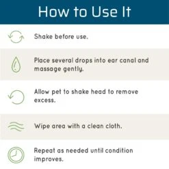 Wondercide Dog & Cat Ear Treatment, 2-oz Bottle 13 Wondercide Dog & Cat Ear Treatment, 2-oz Bottle -Pawfect Care 371970 PT4. AC SS1800 V1658283475