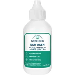 Wondercide Dog & Cat Ear Wash, 2-oz Bottle