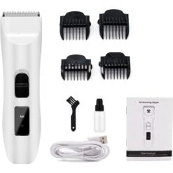 Casfuy Removable Blade Dog & Cat Hair Grooming Clippers 15 Casfuy Removable Blade Dog & Cat Hair Grooming Clippers -Pawfect Care 371993 PT6. AC SS1800 V1657657496