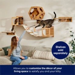 Frisco Acrylic Bowl Wall Mounted Cat Wall Shelf -Pawfect Care 373439 PT3. AC SS1800 V1675692704