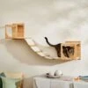 Frisco Cat Silhouette With Bridge Wall Mounted Cat Wall Shelves -Pawfect Care 373441 MAIN. AC SS1800 V1672765575