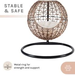 Sam's Pets Nala Hanging Egg Cat Condo -Pawfect Care 373517 PT7. AC SS1800 V1647638814