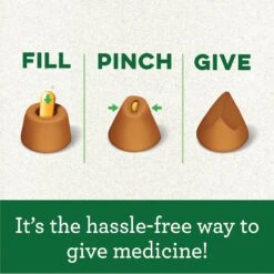 Greenies Pill Pockets Feline Natural Salmon Flavor Soft Adult Cat Treats -Pawfect Care 48601 PT4. AC SS1800 V1641250309