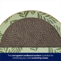 Frisco Interactive Maze & Scratch Cardboard Cat Toy Box With Catnip, Palms -Pawfect Care 506130 PT3. AC SS1800 V1671551754