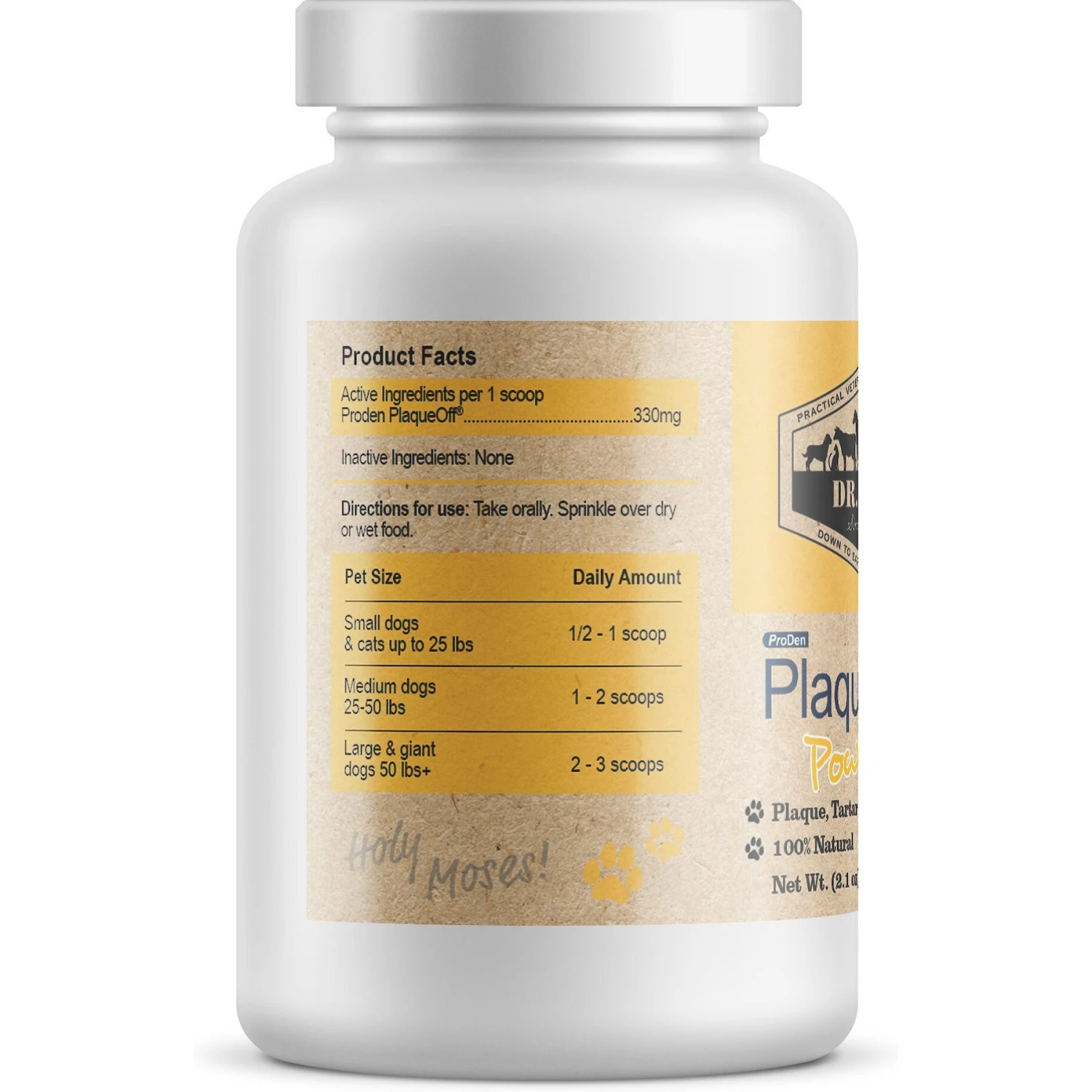 Dr. Pol ProDen PlaqueOff Powder Dog & Cat Dental Care, 60-g 4 Dr. Pol ProDen PlaqueOff Powder Dog & Cat Dental Care, 60-g - Image 2