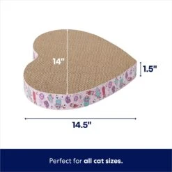 Frisco Valentine Heart Cat Scratcher Toy With Catnip -Pawfect Care 514862 PT1. AC SS1800 V1701364930