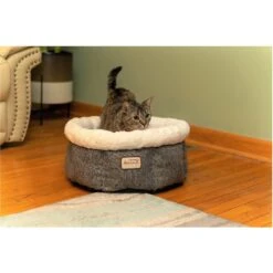 Armarkat Cozy Cat Bed, Beige & Gray -Pawfect Care 515678 PT5. AC SS1800 V1649345226